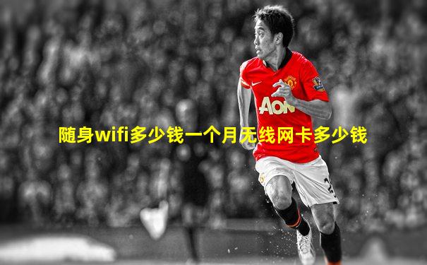 随身wifi多少钱一个月无线网卡多少钱