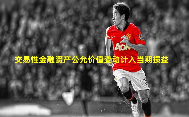 交易性金融资产公允价值变动计入当期损益
