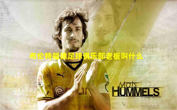 布伦特福德足球俱乐部老板叫什么