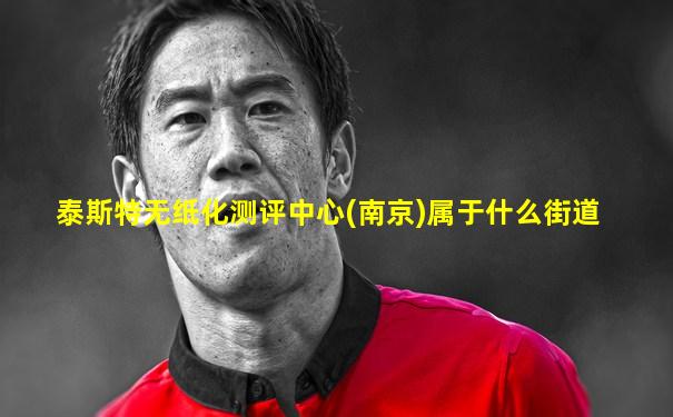 泰斯特无纸化测评中心(南京)属于什么街道