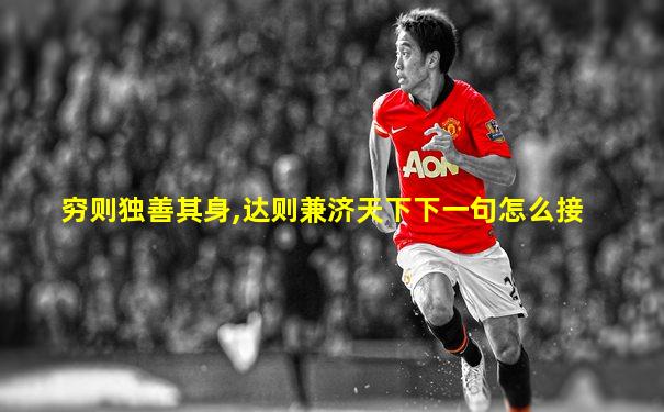 穷则独善其身,达则兼济天下下一句怎么接