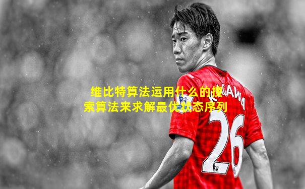 维比特算法运用什么的搜索算法来求解最优状态序列