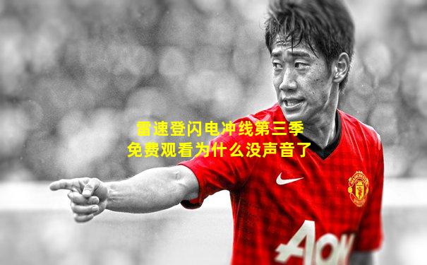 雷速登闪电冲线第三季免费观看为什么没声音了